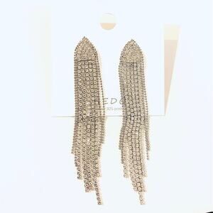 Rhinestone Drop Earrings